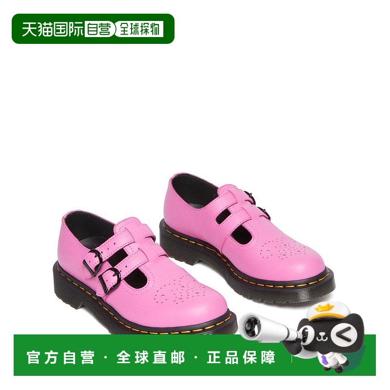 美国直邮DR. Martens 平底鞋 女士皮鞋真皮马丁进口马丁鞋舒适
