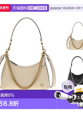 香港直邮COACH 专柜款女士皮质单肩斜挎手提包 CW640蔻驰