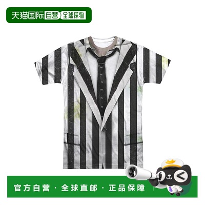 自营 gildanBeetlejuice Beetlejuice 套装短袖成人涤纶圆领 T 恤