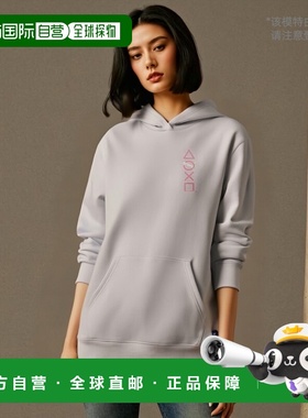 1h可退 【美国直邮】Puma Graphic Hoodie x PS 运动卫衣 灰色 舒