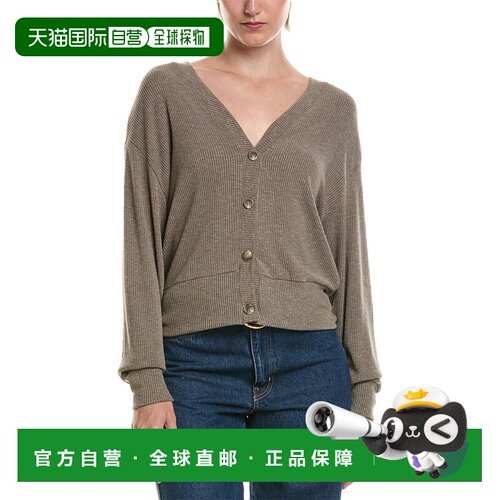 自营Michael Stars Ilsa v领开衫-cob 美国奥莱直发