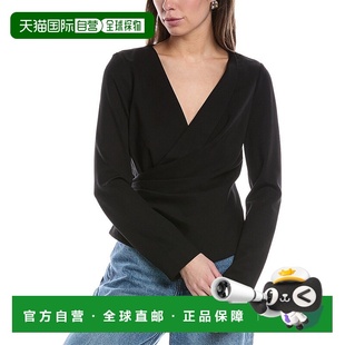bone Irina Wrap 自营 black Top 美国奥莱直发上衣 rag