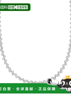 自营Ross-Simons CZ Zigzag Necklace in Sterling Silver - 20 i