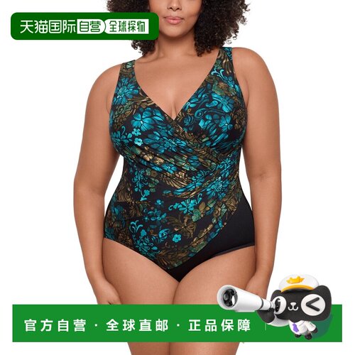 自营Miraclesuit Flor De Mare Oceanus One-Piece - multi 美国
