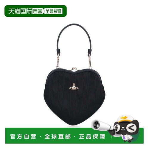 自营vivienne westwood“Belle Heart Frame” 手提包-黑色 美国