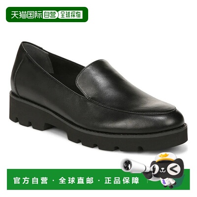 自营 Vionic Kensley 13696562平底鞋女式美国7.5黑色滑套乐福鞋K