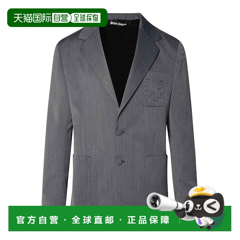 1h可退 香港直邮潮奢 Palm Angels 棕榈天使 男士 长袖西装外套 P