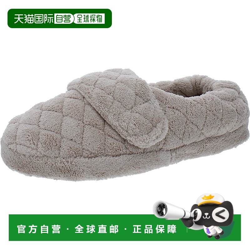 自营acorn女式人造毛皮舒适拖鞋-天然 美国奥莱直发