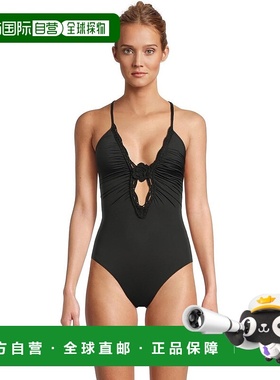 自营Becca by Rebecca Colette Swimsuits Women Black Crochet F