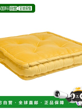 自营 Safavieh Navi 地板枕头 - 黄色 美国奥莱直发