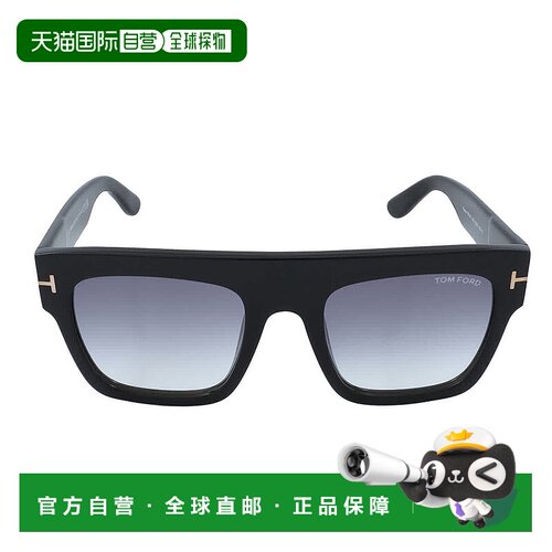 自营Tom Ford Renee Smoke Gradient Browline Ladies Sunglasses