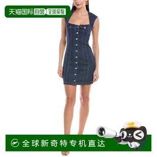 蓝色 自营 Reeves迷你连衣裙 Amanda 美国奥莱直发 Uprichard