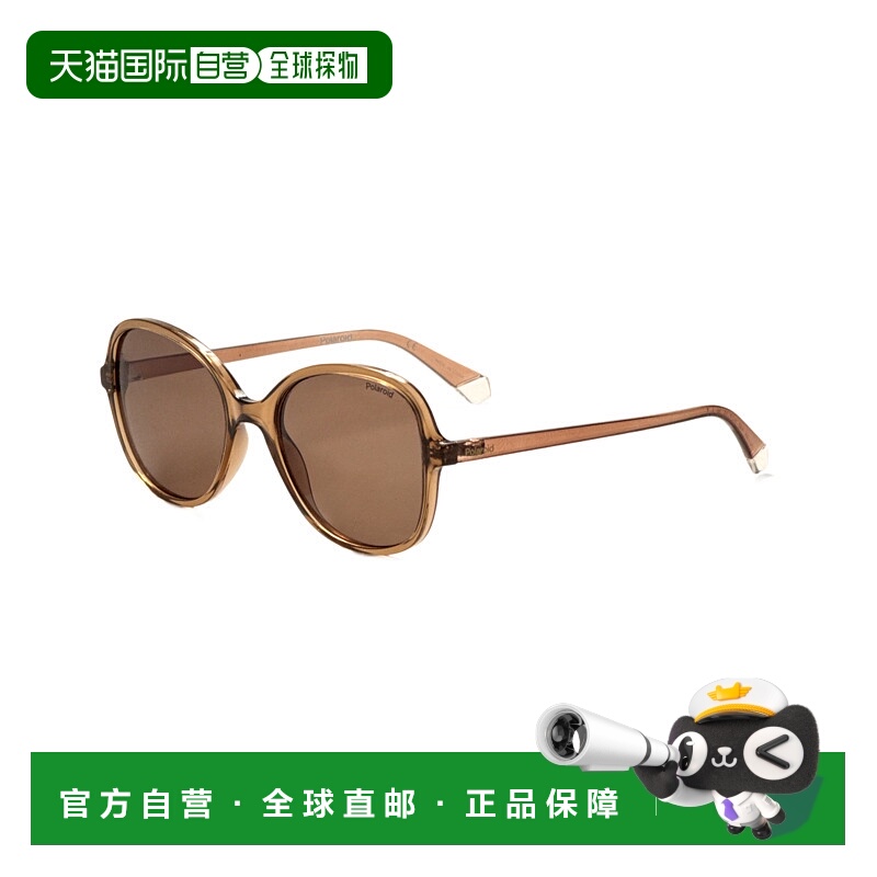 自营 polaroid宝丽来女士54毫米米色太阳镜PLD4136-s-10A-54-米色