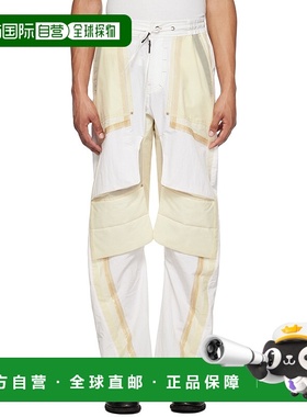 1h可退 香港直邮潮奢 CARNET-ARCHIVE 男士 白色 Crustacean 长裤