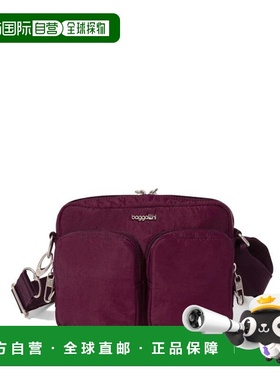自营baggallini Securtex Anti-Theft Treasure Crossbody Bag -