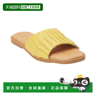 自营Matisse Viva Leather Sandal - yellow 美国奥莱直发凉鞋