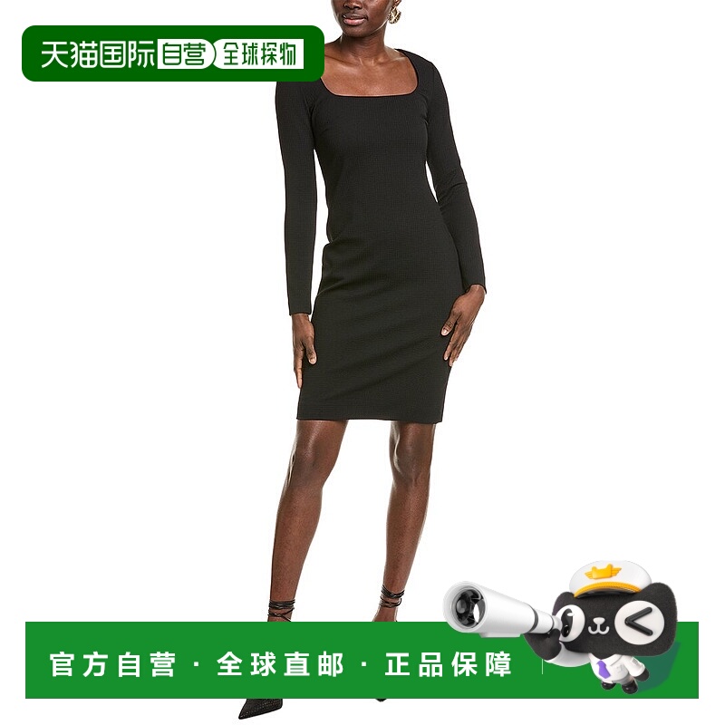 自营 Hugo Boss Dineka Sheath连衣裙-黑色 美国奥莱直发