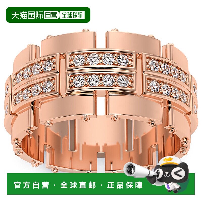 自营 pompeii33/4 克拉男士圆形切割钻石 10 毫米宽戒指结婚戒指