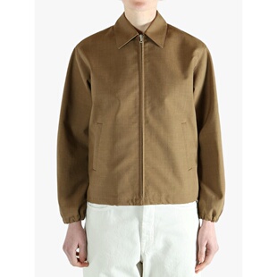 Zip 美国直邮AURALEE Blouson Wool Tropical Women Bonded