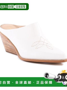 自营 seychelles塞舌尔精神皮骡-白色 美国奥莱直发女鞋穆勒鞋