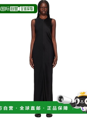 1h可退 香港直邮潮奢 Ami Paris 女士 黑色 Straight 连衣裙 FDR3