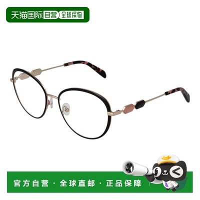 自营Emilio Pucci Metal Glasses Women's (Frames) - black 美国