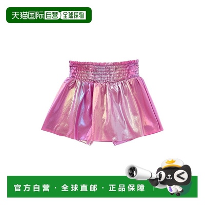 自营 Beach Lingo Smocked Waist Skirt - purple 美国奥莱直发