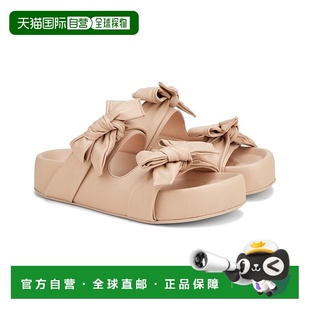 Leather Slide 自营AGL 美国奥莱直发凉鞋 Double beige Jane