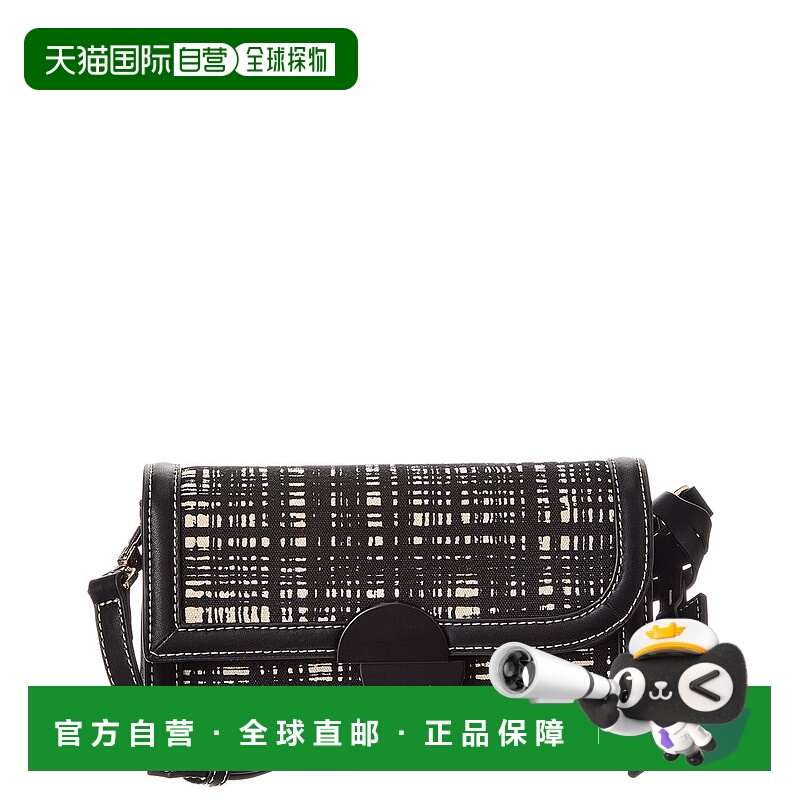 自营Jason Wu Orbit Canvas & Leather Sling Bag - black 美国奥