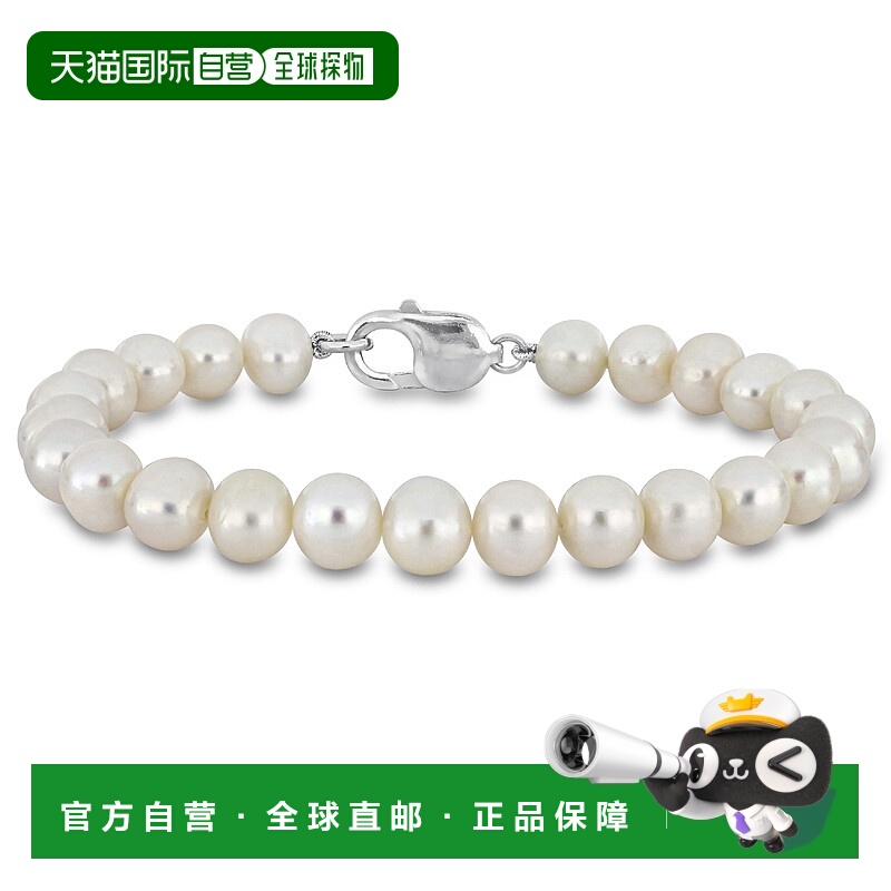 美国直邮julianna b 男士 手镯珍珠手链