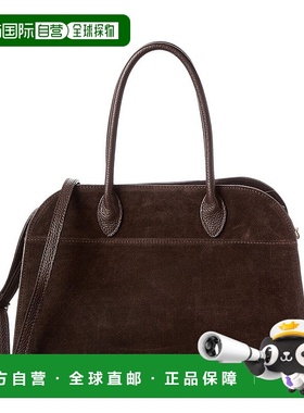 自营Persaman New York Valeria Suede Bowling Bag - brown 美国