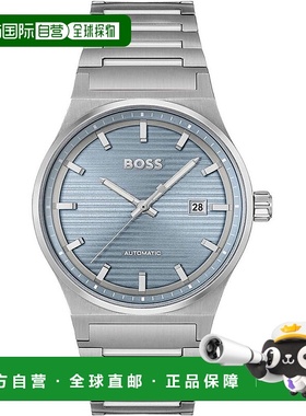 自营Hugo Boss Stainless Steel Dress Men's Watch - gray 美国