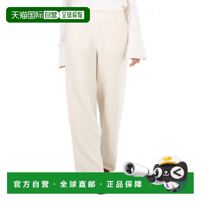 自营 Polo Ralph Lauren女士羊毛混纺运动裤-prchmnt cr 美国奥莱