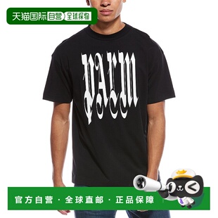 自营Palm Angels Gothic Palm T-Shirt - white 美国奥莱直发