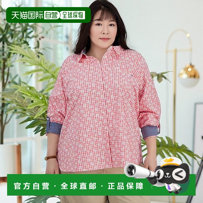 1h可退 【美国直邮】tommy hilfiger 女士 衬衫新款长袖