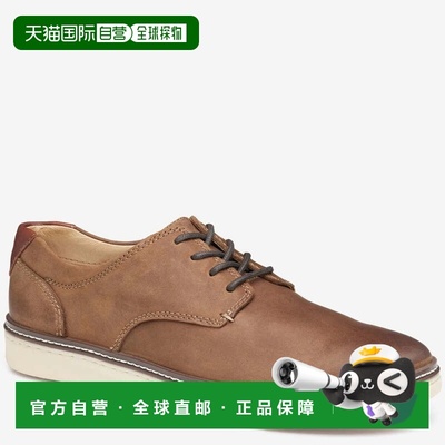 自营Johnston & Murphy McGuffey 25-1642 Oxford Tan Leather Dr