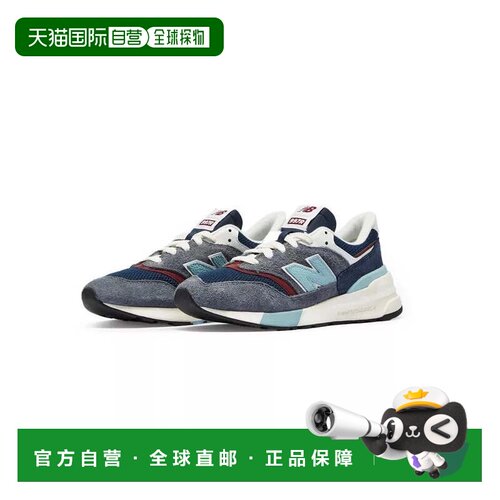 自营New Balance 997R运动鞋男士灰色麂皮系带生活方式鞋HTAT1638