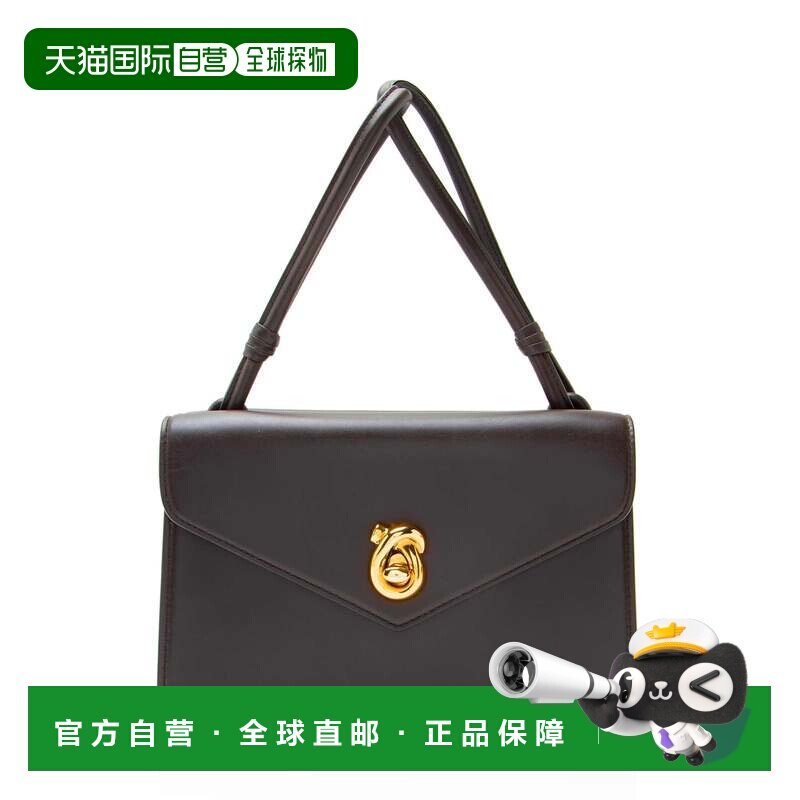 自营Bottega Veneta Lambskin Knot Lock Nodo Piano Top Handle - 实物图