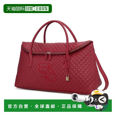 自营mia k collectionEulalie Women Weekender Bag Vegan Leathe