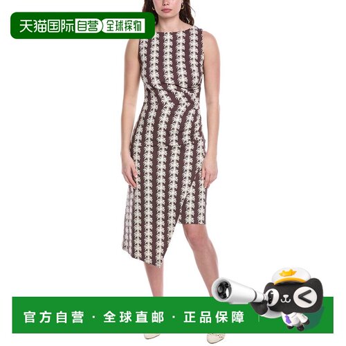自营Sail to Sable The Wrap Dress - brown 美国奥莱直发连衣裙