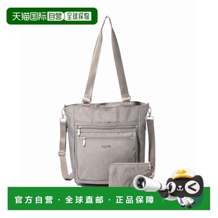 自营baggallini Women's Modern Everyday Shopper Tote Bag with