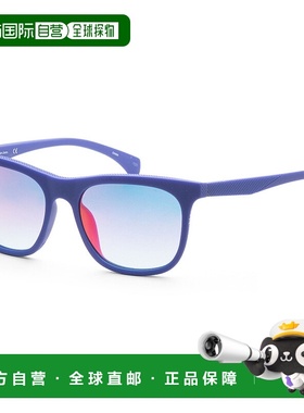 自营 calvin klein凯文克莱中性款53mm电动蓝色太阳镜-电动蓝色