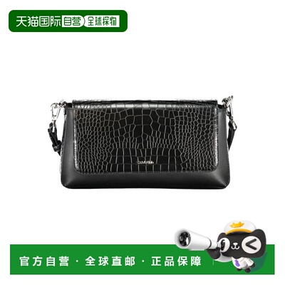 自营Calvin Klein Polyurethane Women Women's Handbag - black