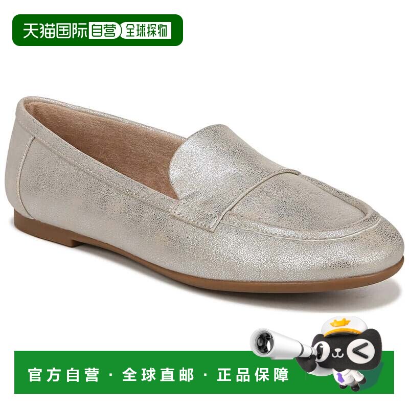 自营Soul Naturalizer Bebe Loafers女士银色人造皮革便鞋Hawk330图片