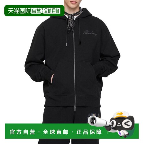 1h可退 【美国直邮】burberry/博柏利 男士 帽衫运动夹克衫长袖