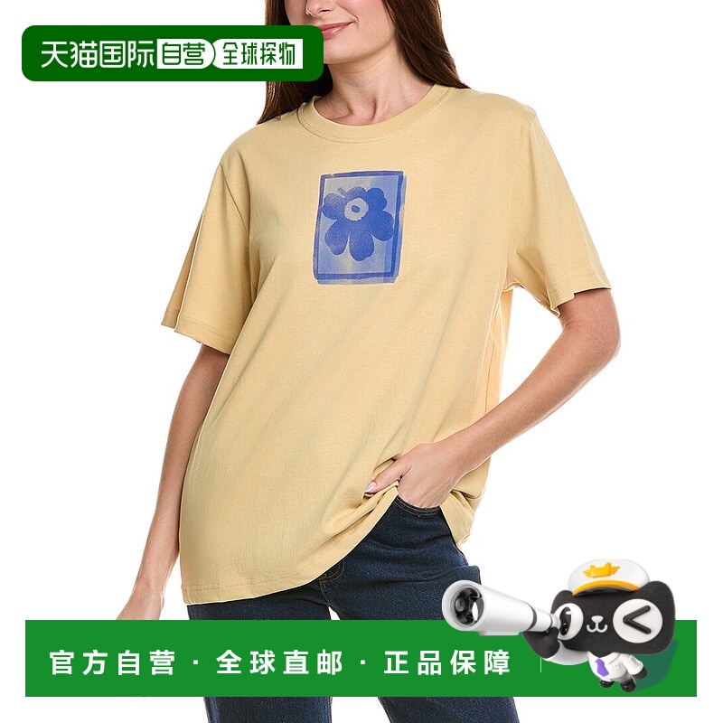 自营Marimekko Tremlolo图案T恤-棕褐色 美国奥莱直发