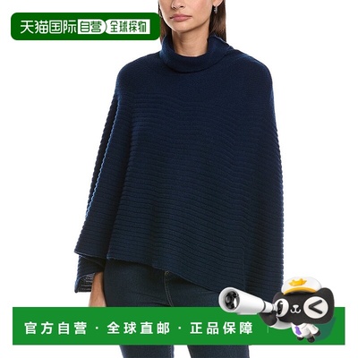 自营forteforteForte Cashmere Circular Rib Cashmere & Wool-Bl
