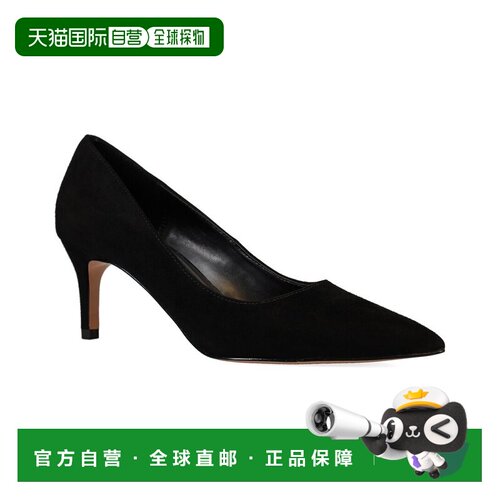 自营PELLE MODA Lailoni Suede Pump - black 美国奥莱直发