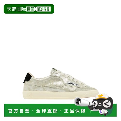 自营autryWindscape Low Women’s Silver/Black Sneakers - neut