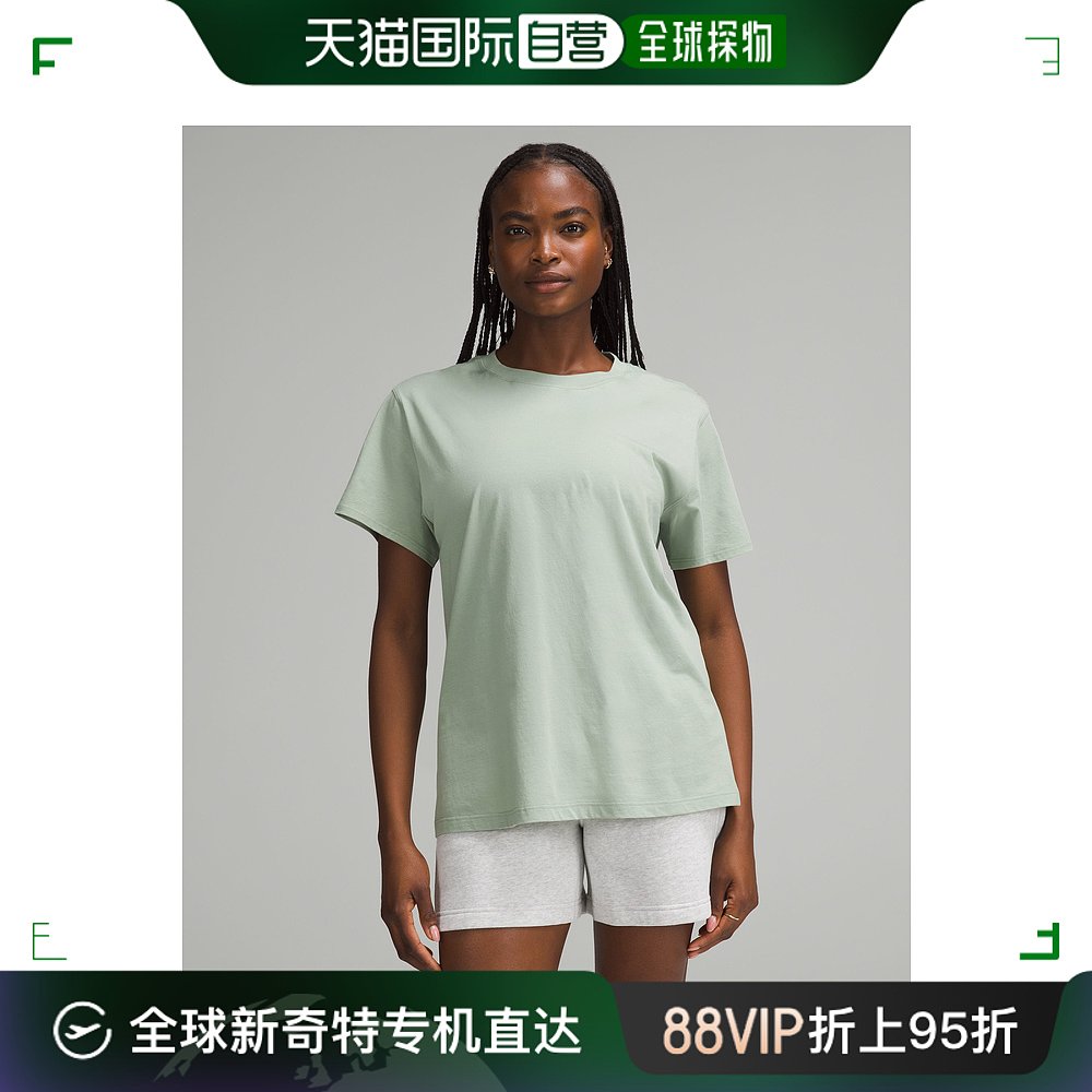 香港直邮潮奢 Lululemon女士 All Yours棉質 T恤 LW3FU1S